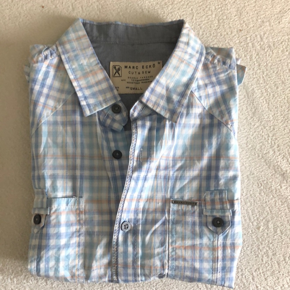 Brand new with tag Marc Ecko button down shirt